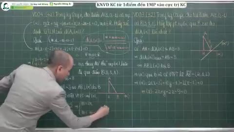 "TDM12Y19. KNVD KC từ 1 điểm đến 1MP vào cực trị KC "