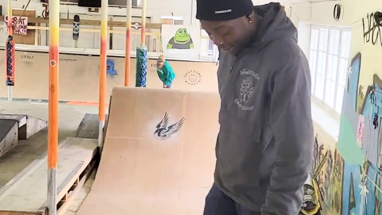 skateboarding