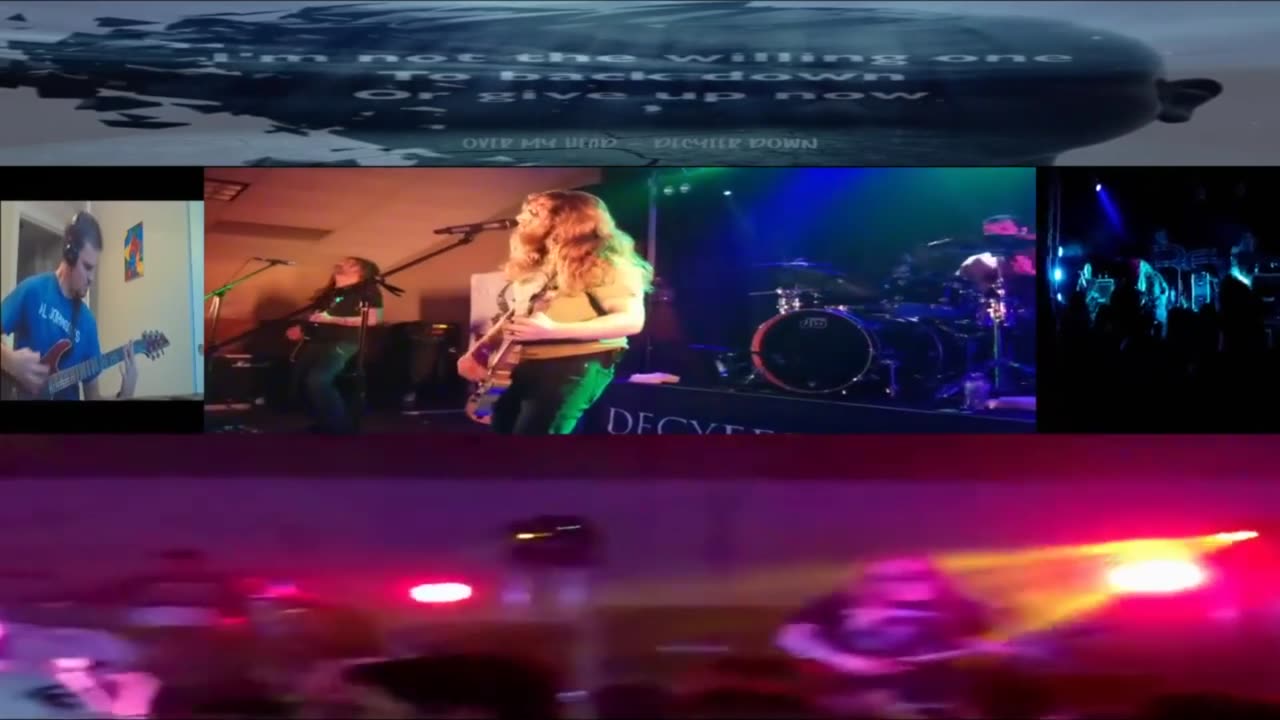 Decyfer Down ~ Over My Head ( Live + Lyric ) Remix 1c Christcore Slowed PC FX