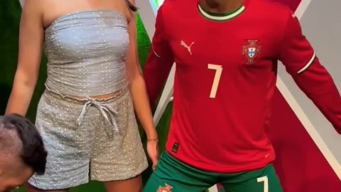 Real or Fake?! 🤔⚽️ #ronaldo