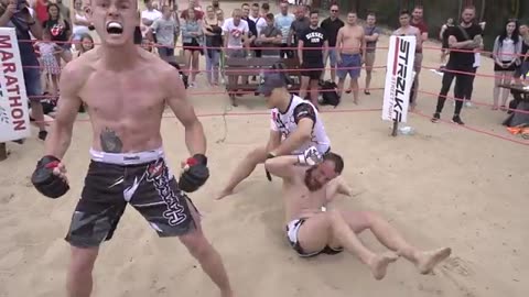 WILD MONSTER vs MMA Fighter Pirat !!!