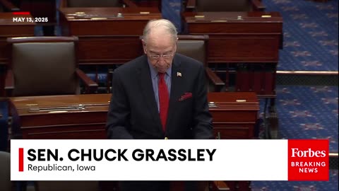 Chuck Grassley Commemorates Police Officers Killed In The Line Of Duty During National Police Week