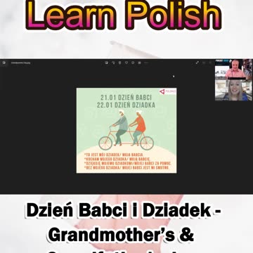 Grandmother’s & Grandfather's day Part I