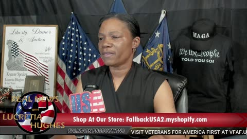 Real News with Lucretia Hughes Short Show Monday And More...