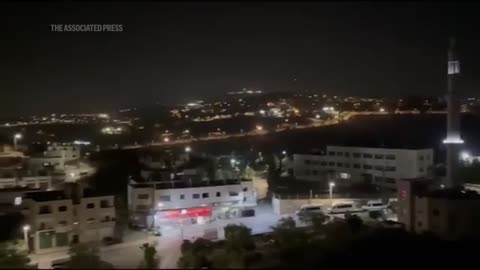 Sirens in Ramallah as Israel intercepts Iran missiles