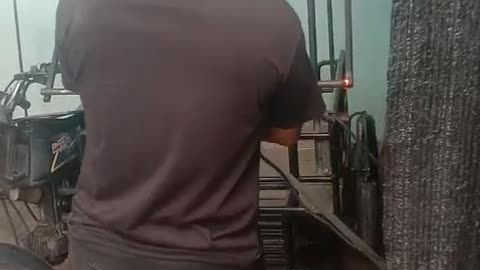joining iron by welding