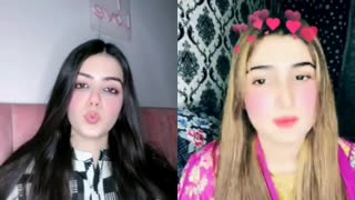 Pakistani beautiful two girls live show pk