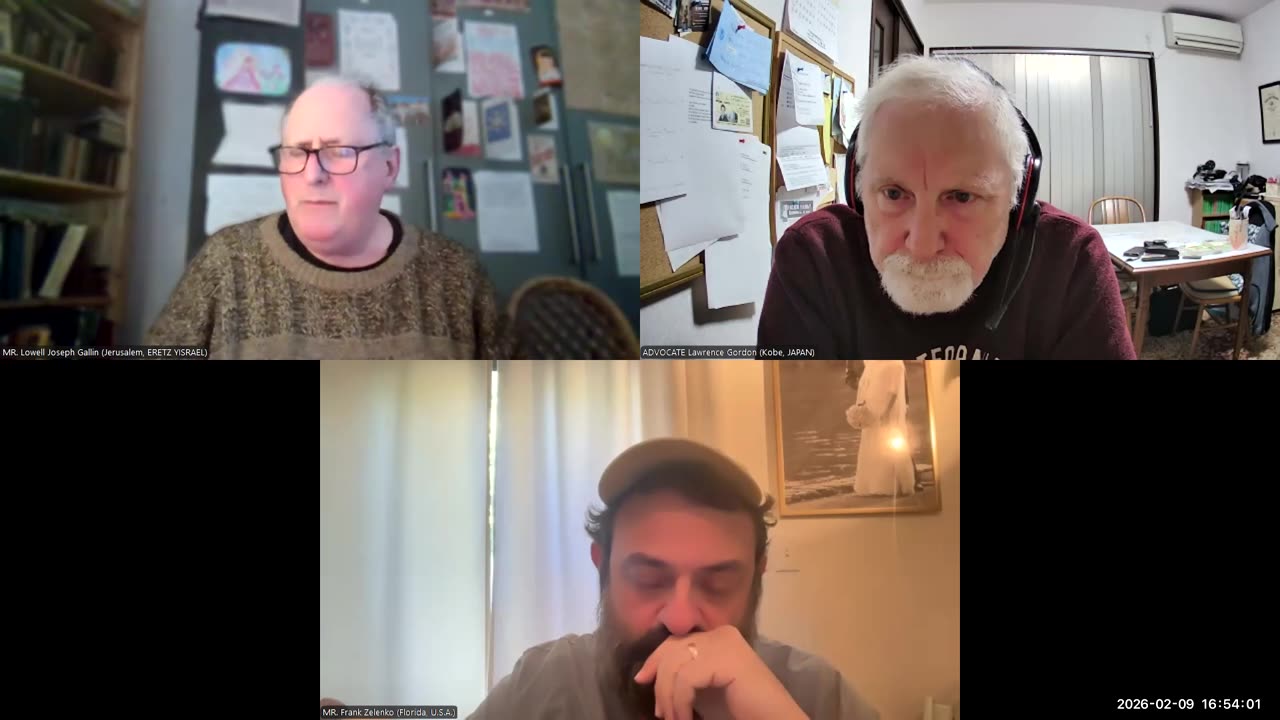 R&B Weekly Seminar: Jerusalem War Crimes Trials/R&B Medical Fellowship (Episode #206 -- Monday February 9th, 2026). FOUNDER: DR. Vladimir Zelenko (1973-2022). SPEAKER: MR. Frank Zelenko (Florida, U.S.A.)