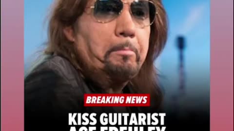 Rip to rock member band member kiss ace frehley rip to him 🙏 🕊 🕯🎸10/17/25