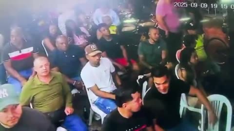 Cámara captó el asesinato de Secretario de Gobierno mientras veía partido de la Selección Colombia