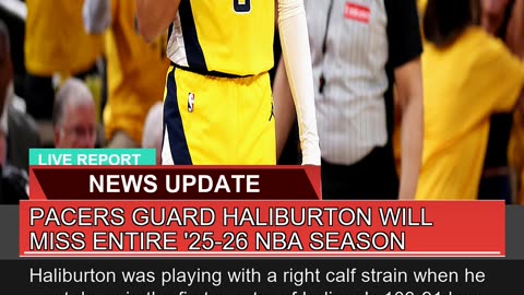 Pacers Guard Haliburton Will Miss Entire Nb
