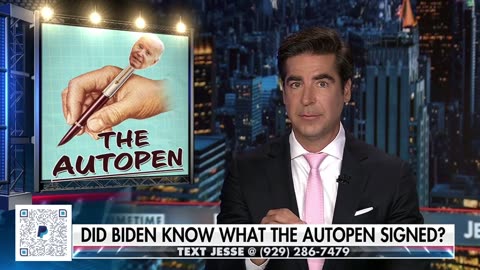 WHO WERE THE PEOPLE THAT WERE USING THE BIDEN AUTOPEN