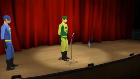 Broccoli Man - Wiretap Crashes Broccoli Man's Show