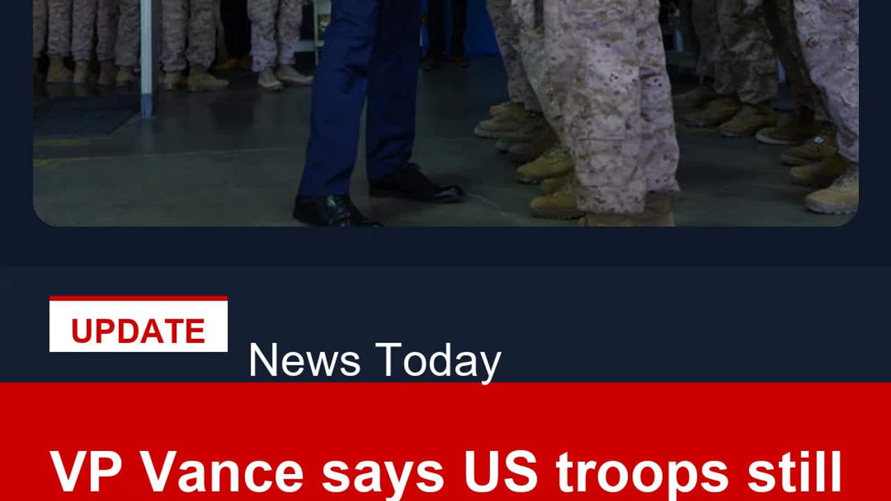 VP Vance says US troops still 'necessary' in Los Angeles