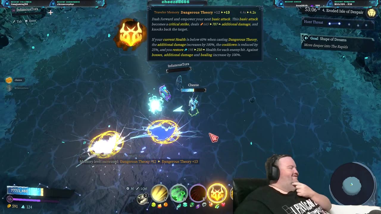 Finishing our round of Shape of Dreams then 7 days to die