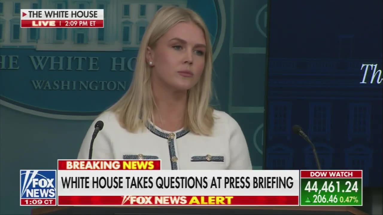 Leavitt, critica il giornalista che ha chiesto informazioni sullo zio di Trump