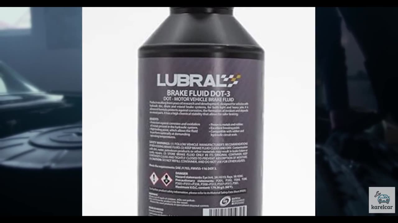 LUBRAL Brake Fluid DOT 3 12oz Single Pack