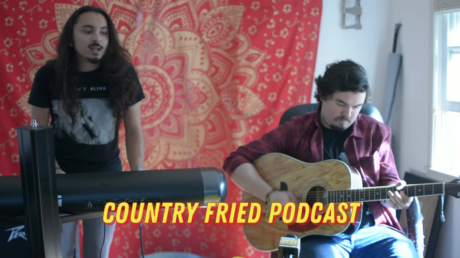 Country Fried News & Podcast Music in my livingroom