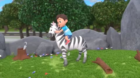 Humpty Dumpty at the Supermarket +More Nursery Rhymes & Kids Song । funny clip ।।