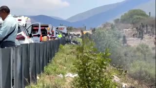 Multi-vehicle crash on Mexico highway kills over 20 people