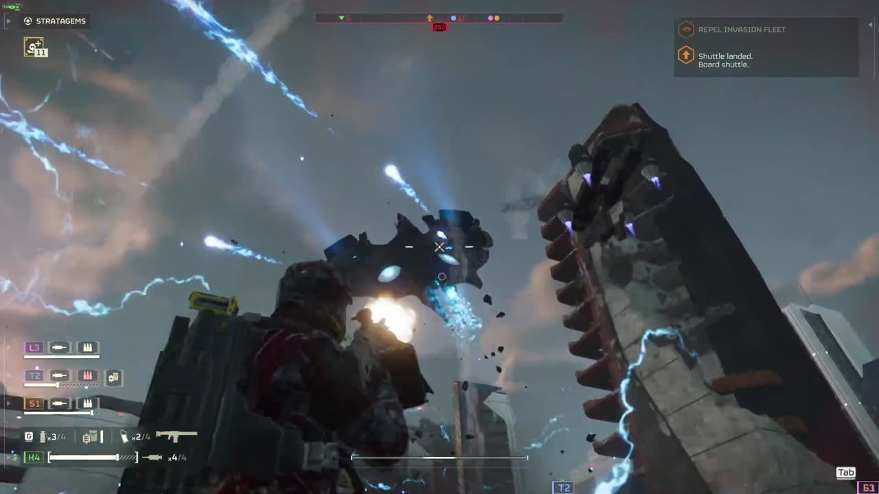 shoot down those Annoying strafe bombers with the MG 43 Helldivers 2