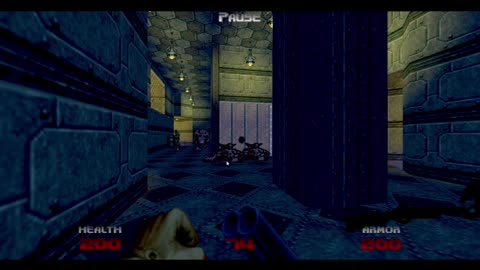 Doom 64 featuring whacky cartoon monster enemies that are ridiculous