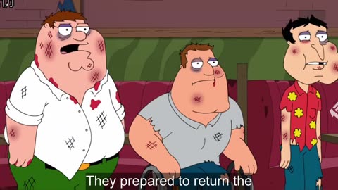 Family Guy | Peter and Friends Lose Their Booth Battle at the Bar