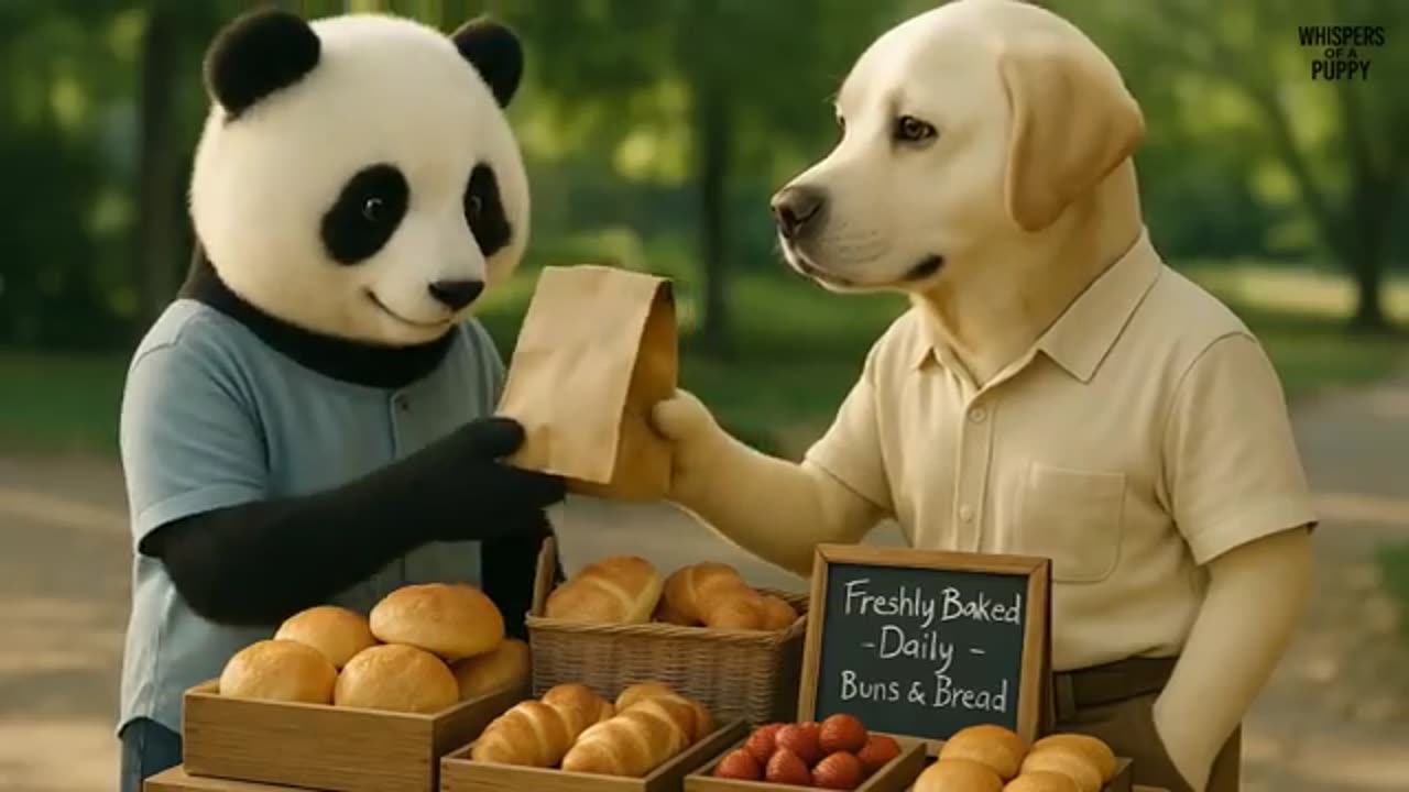 Baby Puppy Fights Through Rain to Rescue Trapped Kitten