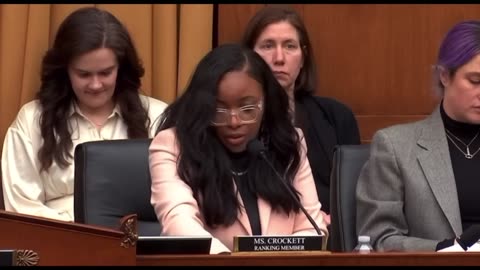 Rep. Crockett ATTACKS Trump as He Pushes to FIX a Broken Health Care System