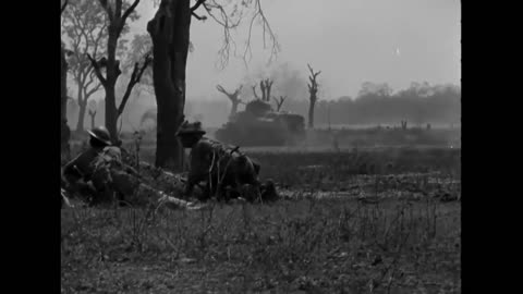 Attack on Fort Dufferin, Mandalay Hill - Burma - March 1945 [ WWII Documentary ]