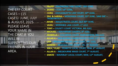 June 23: EFP Exposing the Corruption The Property Seminar
