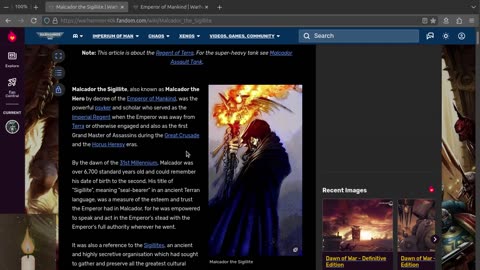 WARHAMMER 40K Lore: Malcador's True Identity Solved? (theory)