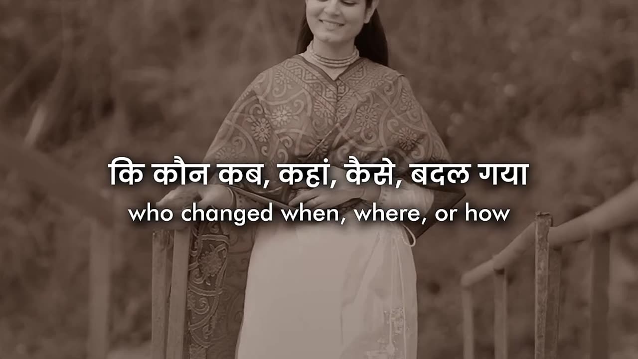 Zindagi mein kabhi bhi yeh mat socho...
