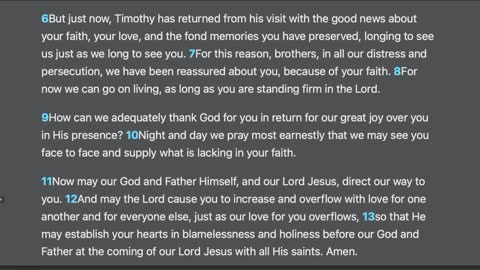 1 Thessalonians 3