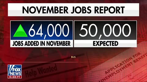 BREAKING: Experts left speechless again at the number of U.S. jobs added in November.