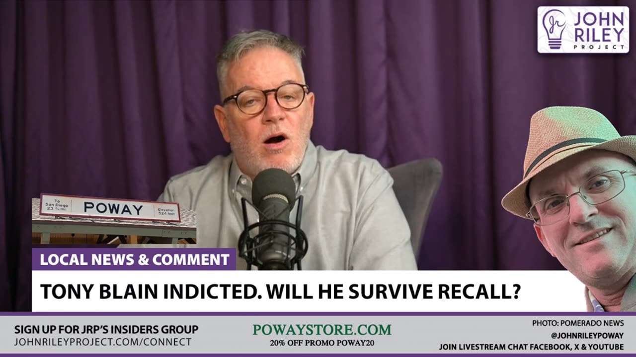 Will Poway's Tony Blain Survive the Recall? The Stakes Are High!