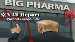 X22 Report: Did Big Pharma Lie About The Covid Vaccine Results To Trump? .......