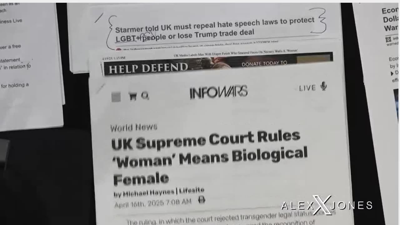 Trump tells UK, Canada and other pro Nazi anti free speech countries to restore free speech also to stop tans agenda or they will have more tariffs. Trump says end the 1984 Orwellian Nazi state or no deal.