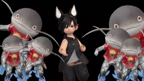 Dancing Namazu - Final Fantasy