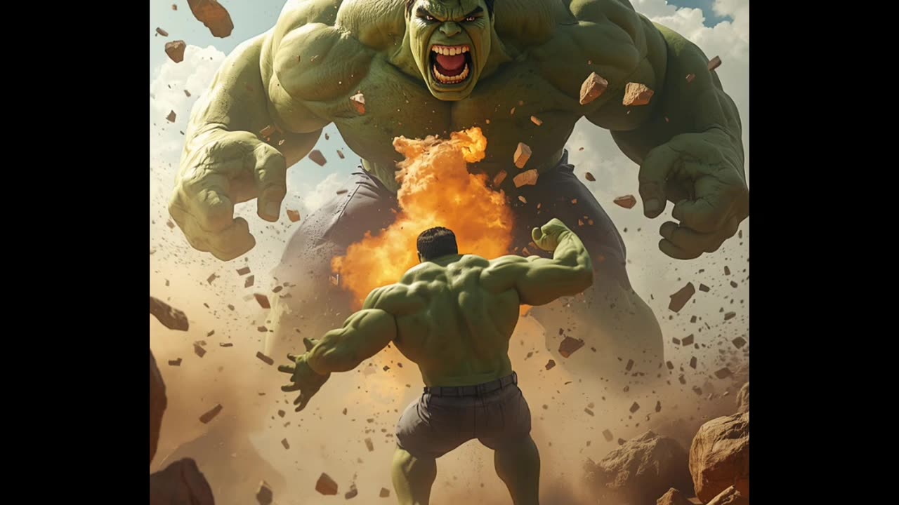 Epic Hulk vs Gamma Titan Cinematic Fan Story
