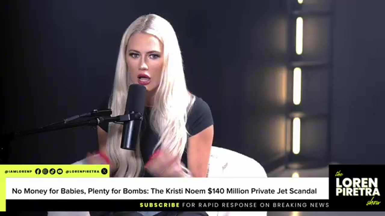 🚨Military Actions Abroad, Cuts at Home — Kristi Noem’s $140M Jet SCANDAL