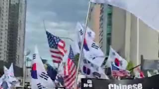 South Koreans chanting “we are Charlie Kirk”..