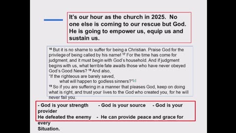June 22, 2025 - Victory in Jesus