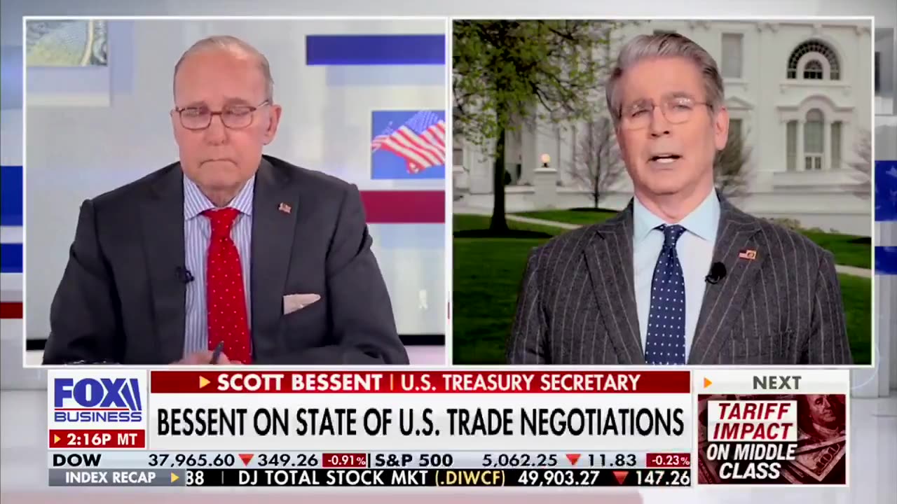 Sec. Bessent: "There are 50, 60, maybe almost 70 countries now who have approached us."