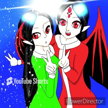 Oc Speedpaint nuclear and niveras Christmas