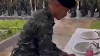 Viral: Which country's army is this? #respect #army #military #training #discipl