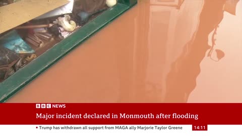 Major incident declared as Storm Claudia causes flooding and disruption