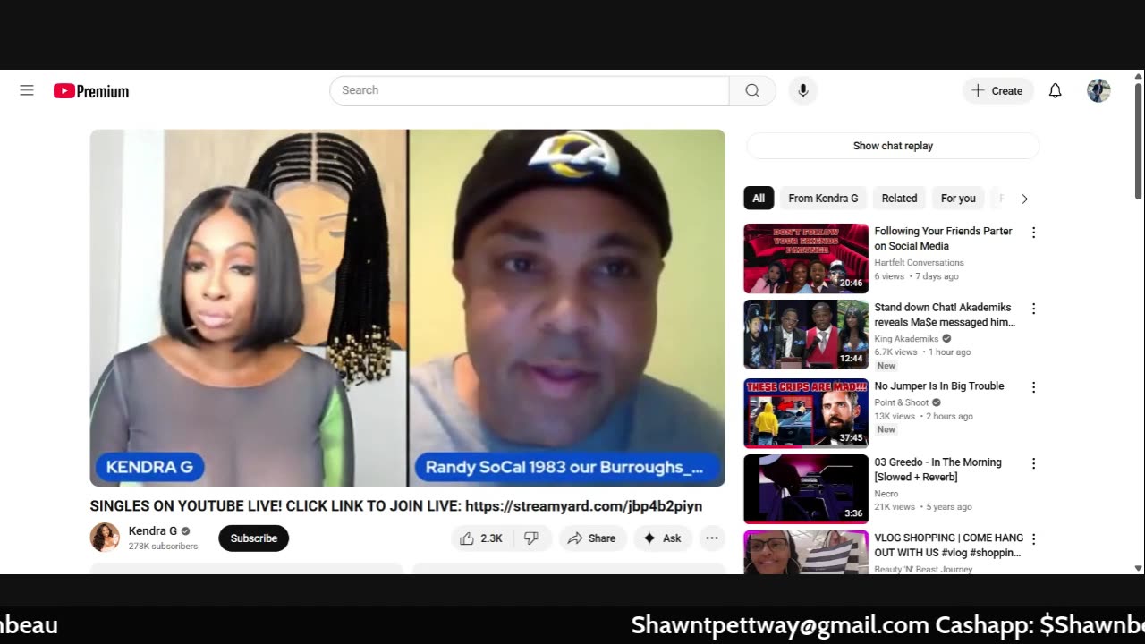 Kendra G interviews incel Randy Socal