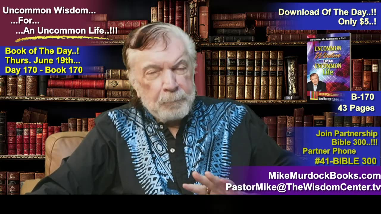 Re-Air: Uncommon Wisdom For An Uncommon Life..!!!