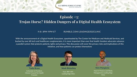 LEC Podcast #5 Trojan Horse-Hidden Dangers of the Digital Health Ecosystem